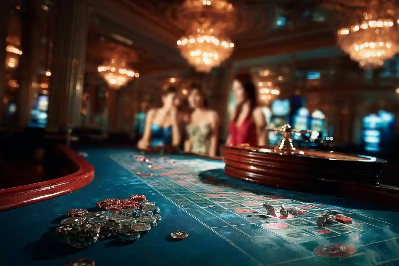 Classic Vegas slot machine with free credits